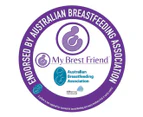 My Brest Friend Deluxe Breastfeeding / Nursing Pillow - Sky Blue