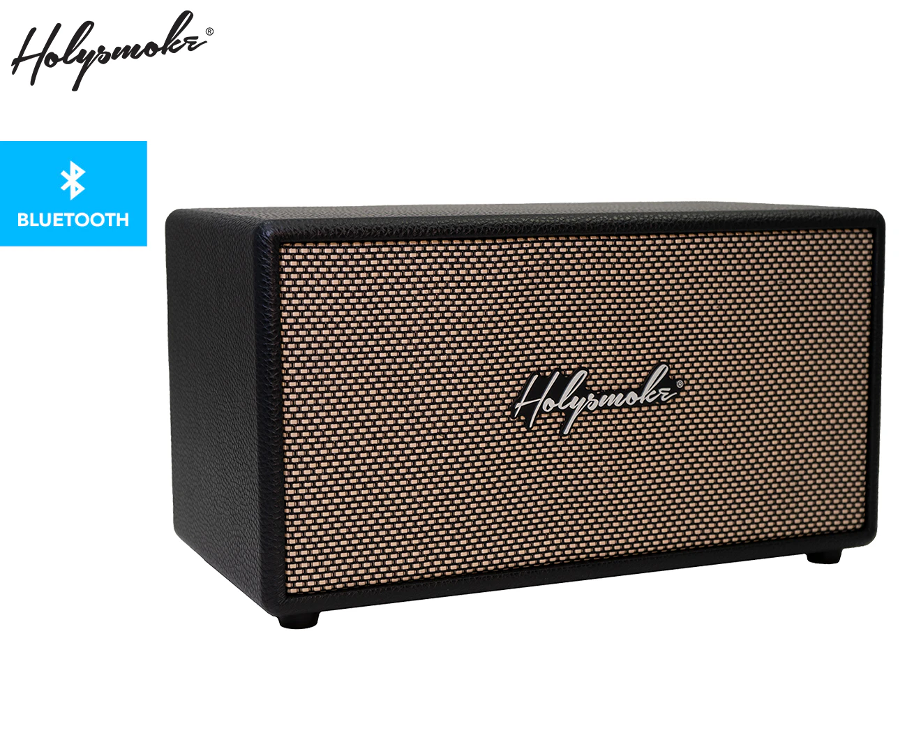 HolySmoke The Carl Retro Bluetooth Speaker - Black