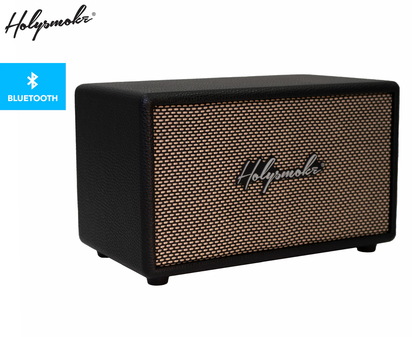 HolySmoke The Larry Retro Bluetooth Speaker - Black