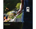 Oil Sprayer Dispenser for Cooking, Food-Grade Glass Olive Oil Spray Transparent Vinegar Mister Bottle for BBQ, Air Fryer, Baking, Roasting, Grilling-Silver