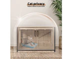 Pawz Enclosed Cat Litter Cabinet Box Furniture Kitty Toilet Tray Pet House Table