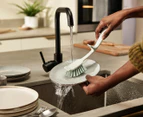 Joseph Joseph 29cm Edge Washing-Up Dish Brush - White/Green