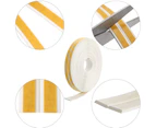 12M Seal Strip Foam Tape Seal Strip Door Window Draft Exclusion EPDM Tape Self Adhesive Seal Strip