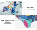 Bopeep Kids Ride On Suitcase Children Travel Luggage Carry Bag Trolley Cars