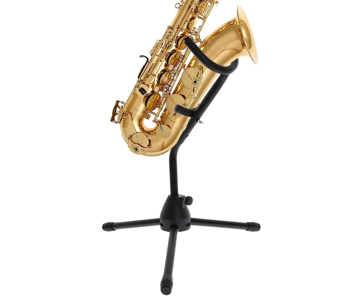 Alto Saxophone Bracket Saxophone Tripod Folding Saxophone Stand for Sax 