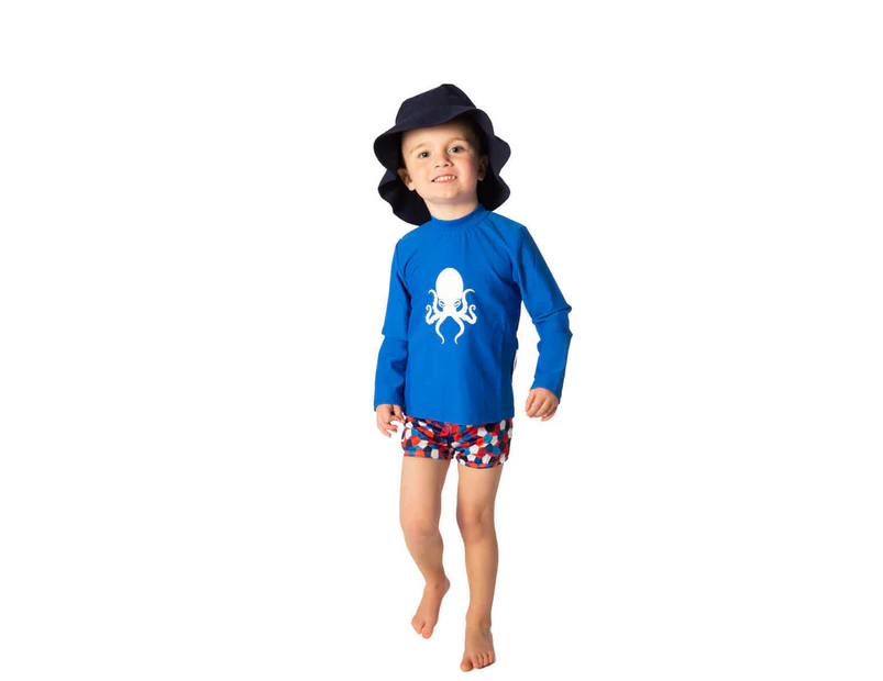 Babes in the Shade - Boy's Geometric Trunk (TRUNKS ONLY) UPF 50+