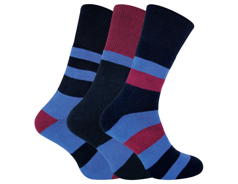 Kids Thermal Socks for Winter | THMO | Warm Fluffy Fleece Inner Socks for Boys & Girls - Fuchsia