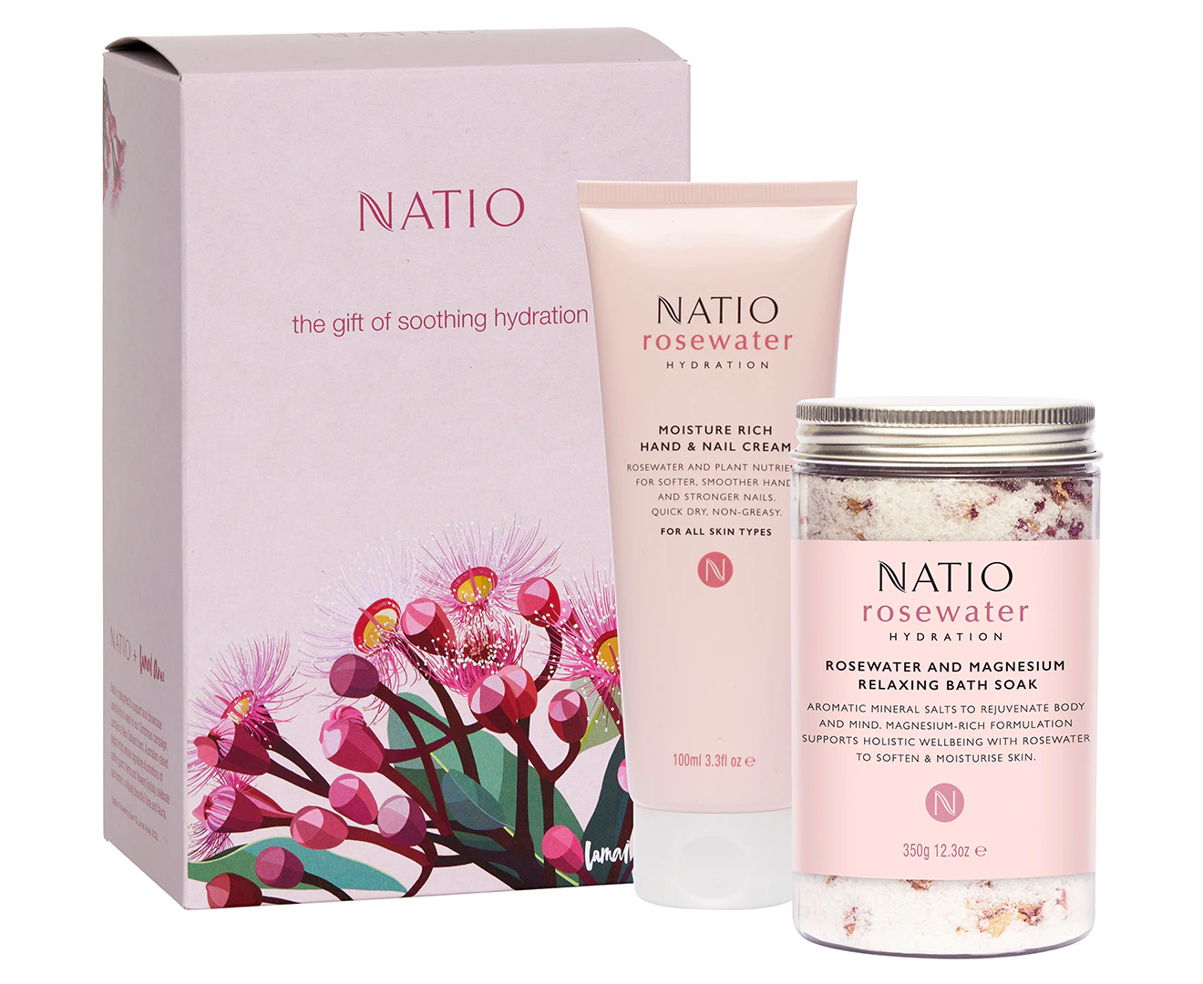 Natio 2-Piece Gentle Rose Gift Set