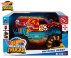 Hot Wheels Monster Trucks: HW Demo Derby RC Vehicle Toy