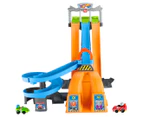 Hot Wheels Racing Loops Tower Track Playset By Little People