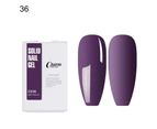 5g Nail Gel Safe Convenient Lightweight Solid Mono-color Nail Polish for Girl -36