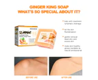 100g Body Shaping Soap Healthy Gentle Universal Lymphatic Detox Ginger Soap for Waist-100g
