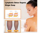 100g Body Shaping Soap Healthy Gentle Universal Lymphatic Detox Ginger Soap for Waist-100g