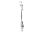 Fruit Fork Mirror Polish Long Handle Stainless Steel Creative Wing Coffee Spoon Dessert Fork Kitchen Gadget -Silver