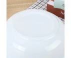 Durable Food Basin Easy Clean Enamel Large Capacity Thick Storage Plate for Home-20cm
