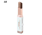 Dual Color Long-Lasting Shimmer Highlighter Concealer Pen Eyeshadow Stick Makeup-4#