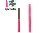 Eyeliner Pen Waterproof All Day Wear Smooth Rotating Eyebrow Pencil for Makeup-Light