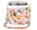 Good Vibes Insulated Cooler Bag - Peony Bloom