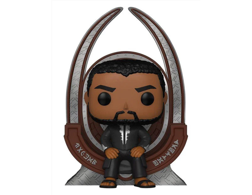 Black Panther (2018) T’challa On Throne Us Exclusive Pop! Deluxe [rs]