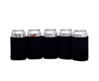 10Pcs Thermal Insulated Beer Can Cover Beverage Drink Bottle Tin Sleeve Holder-White