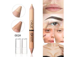 2 in 1 Double End Brightening Highlighter Pen Concealer Pencil Facial Cosmetic-2