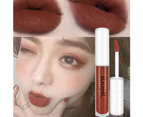 Silk Velvet Lasting Moisturizing Lip Glaze Non Sticky Liquid Lipstick Cosmetic-Cameo R001