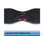 Black 8.5 Inch Smart Self Balancing Hoverboard Electric 2 Wheel Scooter Hover Board