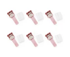Toilet Seat Cover Lifter Toilet Seat Raise Lifters, Non-Sticker,Avoid Touching Self adhesive Hygiene - Pink monkey