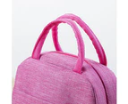 Insulated Lunch Bag Tote Container For Women Kids Office Work School (5 Colors Available) - Random Color