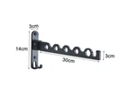 Wall Mount Clothes Hanger Laundry Hanger Dryer Rack Clothes Rack