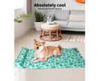 Pawz Pet Cooling Mat Cat Dog Gel Non-Toxic Bed Pillow Sofa Self-cool Summer M