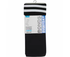 Bonds Everyday Footy Football Soccer Sport Men's Long Knee High Socks - Black