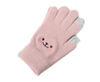 Kids' Children's Warm Gloves，Winter Gloves - Pink