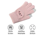 Kids' Children's Warm Gloves，Winter Gloves - Pink