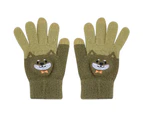 Toddler Boys and Girls Winter Knitted Gloves - Style 3