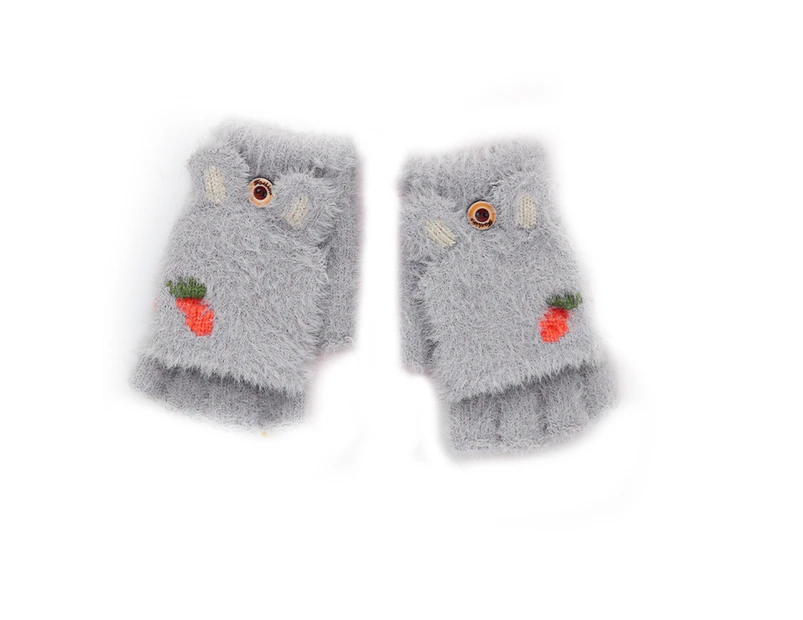 Unisex Warm Soft Winter Gloves for Kids Boys Girls Glove - Style 2