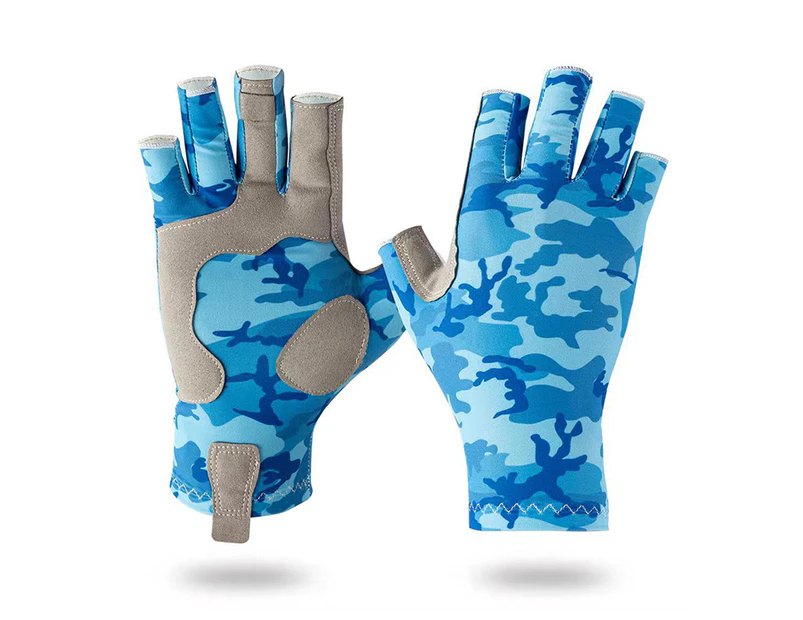 Ultraviolet protective gloves Sunscreen gloves for men and women outdoors - Camo