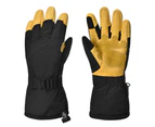Thermal Gloves Cycling Wind and Cold Ski Halter Mittens - Yellow