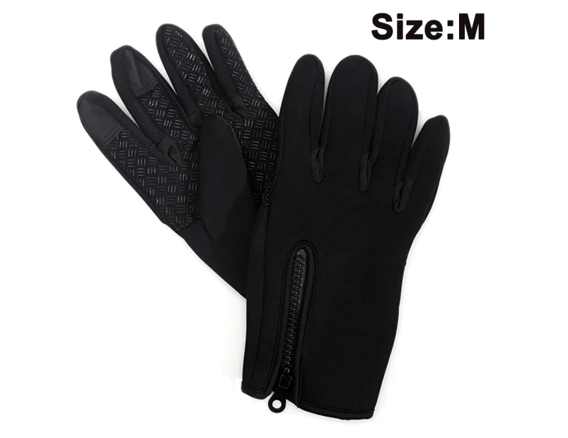 Touch Screen Running Gloves for Men & Women - Thermal Winter Glove Liners for Cycling & Driving - Thin, Lightweight & Warm Sports Gloves