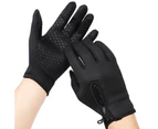 Touch Screen Running Gloves for Men & Women - Thermal Winter Glove Liners for Cycling & Driving - Thin, Lightweight & Warm Sports Gloves