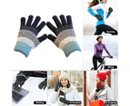 Winter Gloves Warm， Soft Comfortable Elastic Cuff for Women - Style 3