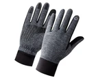 Winter Gloves,Touch Screen Running Thermal Driving Warm Outdoor Sports Head Gloves for Men Women - Grey