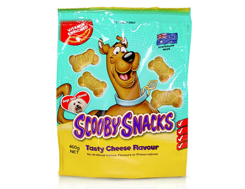 are scooby snacks dog treats in the show