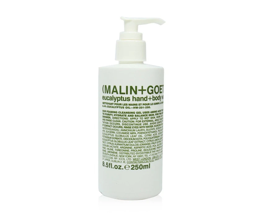 MALIN+GOETZ Eucalyptus Hand+Body Wash 250ml/8.5oz