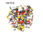 100Pcs 1:75 Scale DIY Multicolor Mixed Model People Figures Miniature Toy Gift