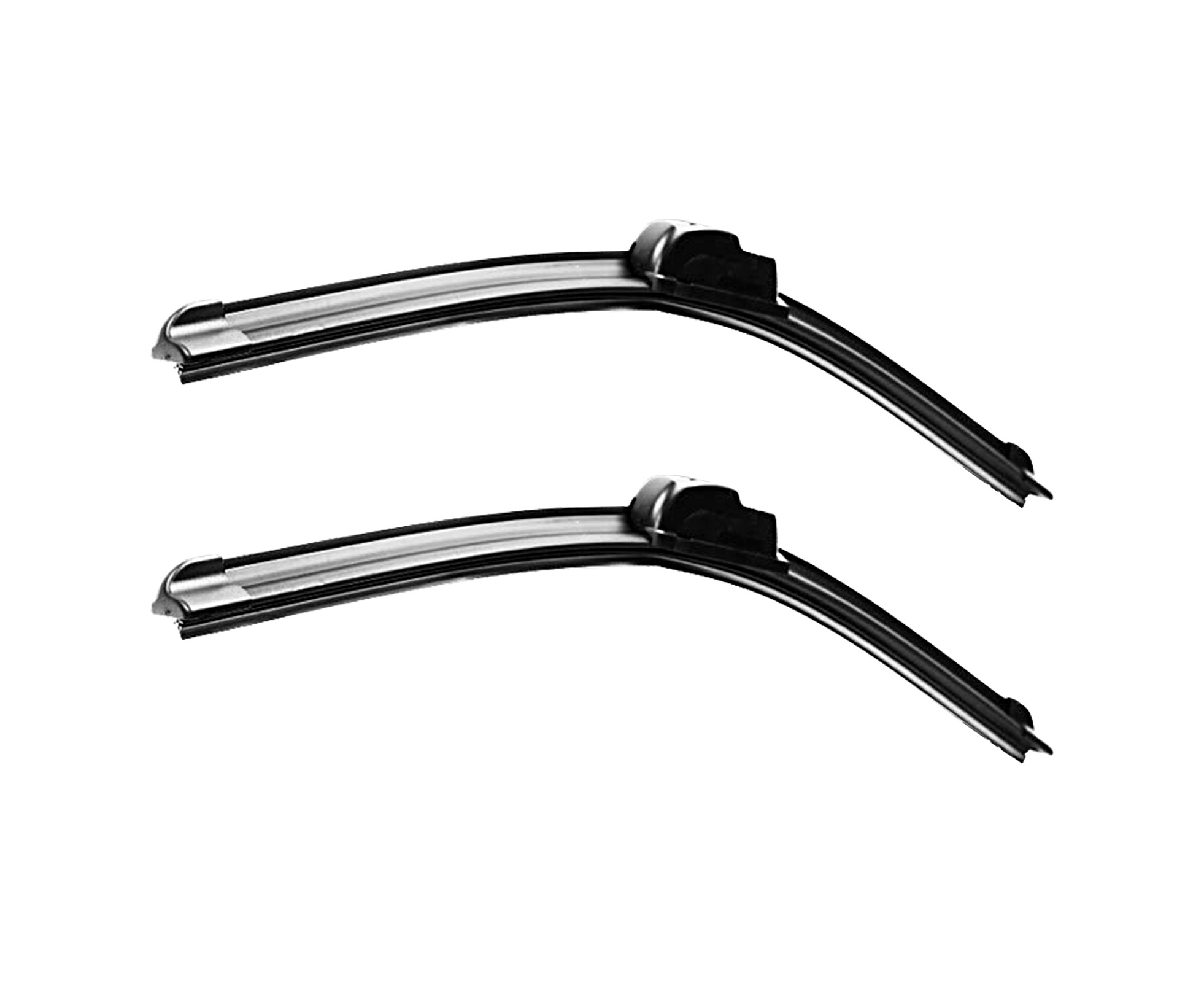 2Pcs Car Wiper Universal Sturdy U-shaped Clear Vision Effect Boneless ...