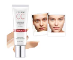 Efero Light Moisturizing CC Cream Oil Control Concealer Foundation Facial Makeup-25ml