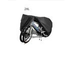 Bike Cover for 2 or 3 Bikes Waterproof Bicycle Cover Outdoor Bike Storage Covers,210D Breathable bicycle protective cover