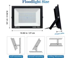 Outdoor LED Floodlight, 100W Outdoor Floodlight, IP66 Waterproof 10000LM Powerful Outdoor LED Spotlight, Flood Lights