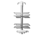 OXO 2-Tier Good Grips Aluminium Caddy For Shower Doors - Silver